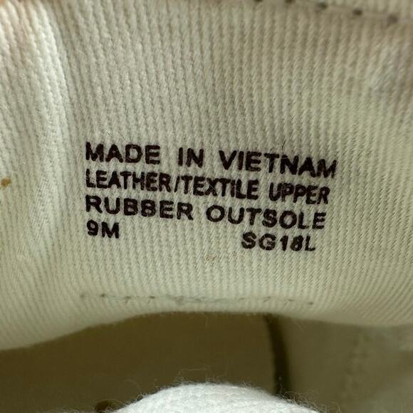 Michael Kors Leather Allie Trainers Optic White Low Top Lace Up Sneakes Size 9M - Picture 5 of 10